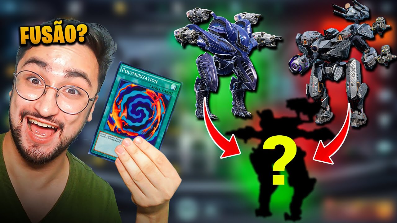 NOVO ROB&Ocirc; FUS&Atilde;O DO BODE E MAULER? Testando REX no War Robots Test Server