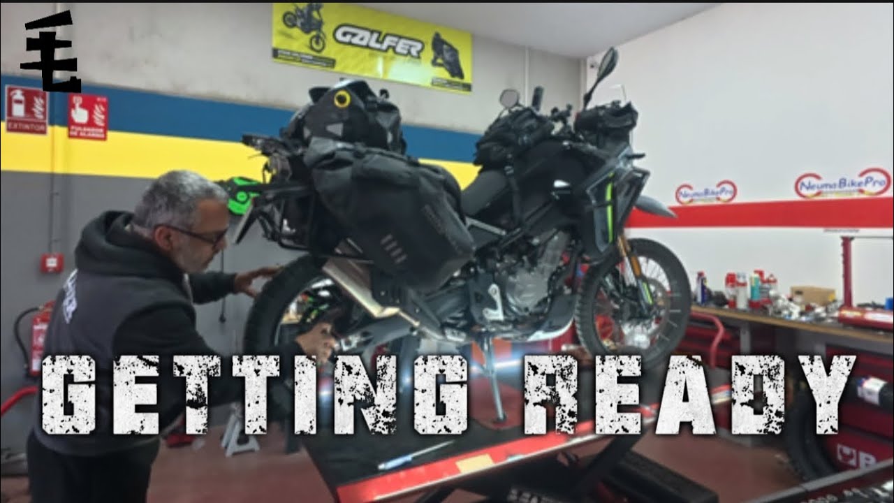 Getting my motorcycle ready for the journey ahead 🇪🇸 | Silk Road Eps. 05