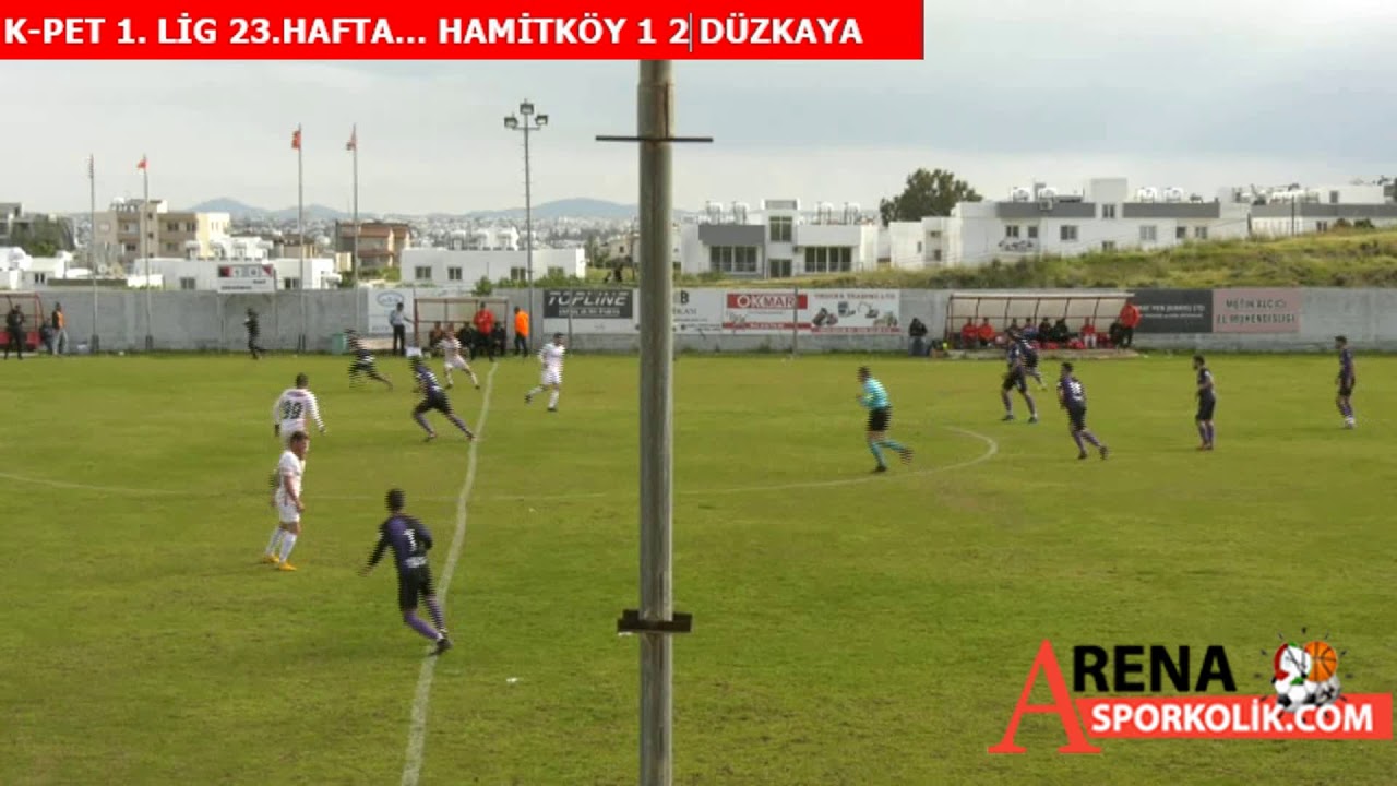 K-PET 1.LİG 23.HAFTA...HAMİTKÖY 1 2 DÜZKAYA
