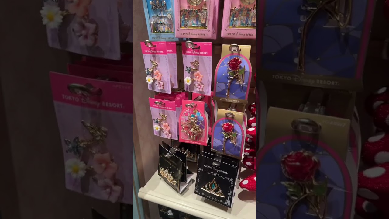 Disney merch in Tokyo Disneyland! 😍 #disney #tokyo #japan #tokyodisney #tokyodisneyland