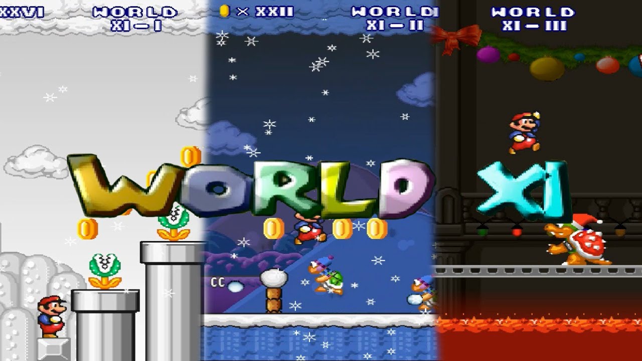 Mario Forever Roman Worlds | World XI By MrPrzemistrz - WALKTHROUGH