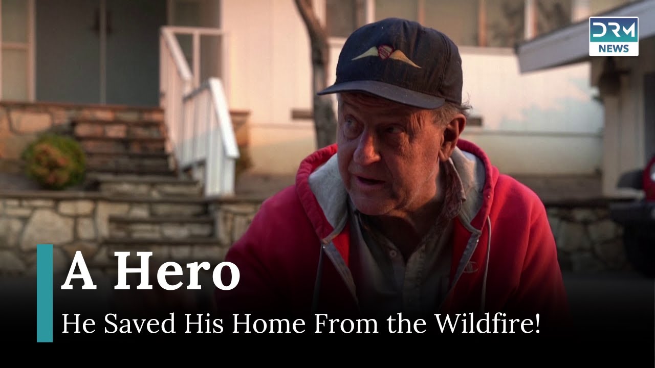 Meet the Man Who Saved His Home From LA's Wildfire! | DRM News | AL1G