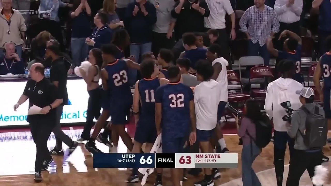 New Mexico St. vs. UTEP - Game Highlights