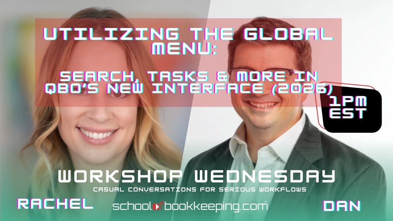 QBO New Interface: Global Menu, Search, Tasks & More (2026)