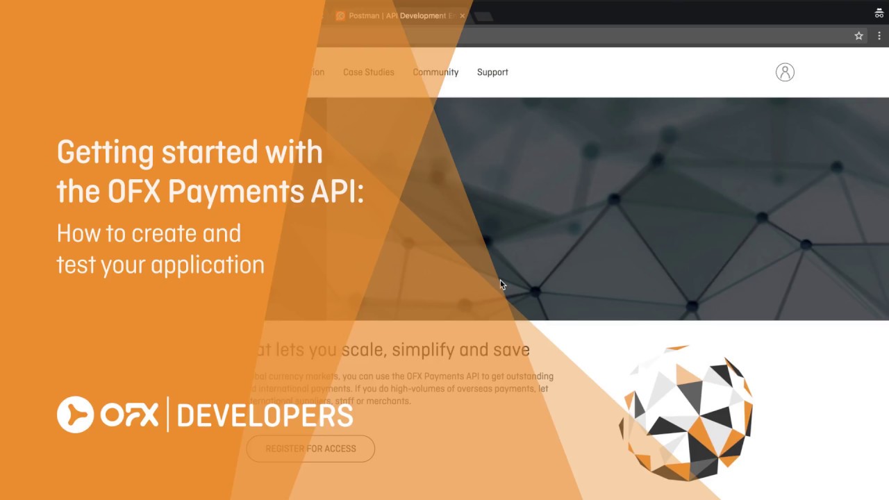 Getting Started with the OFX Payments API: how to create and test your application