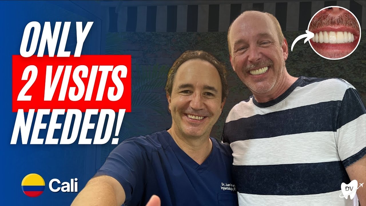 Full Mouth Dental Implants in Cali: How Colombia Changed His Smile Forever! #USAtoColombia