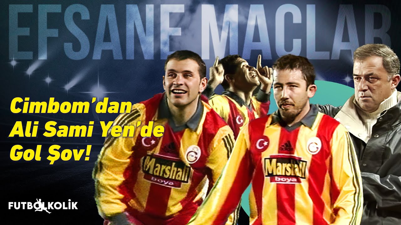 Galatasaray - Bursaspor 1999 - 00 Sezonu | Cimbom'dan Ali Sami Yen'de Gol Şov!