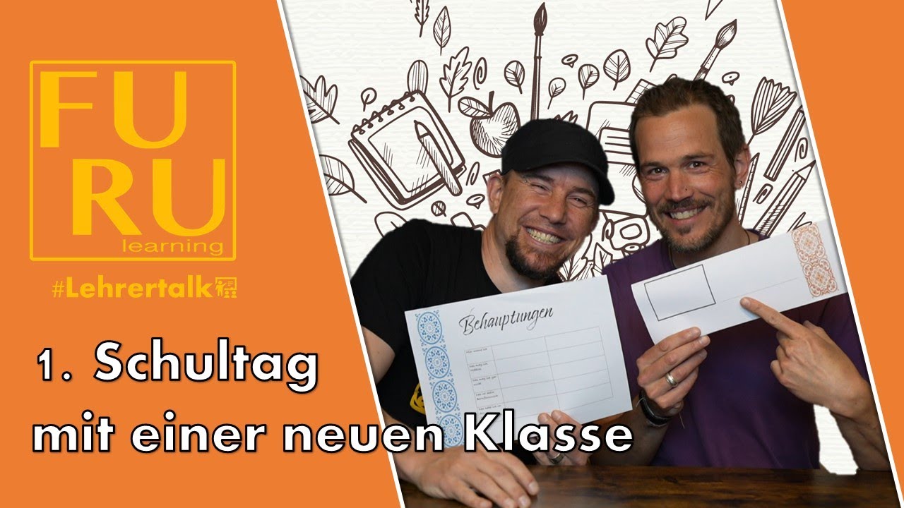 Wie du den ersten Schultag mit einer neuen Klasse gestalten kannst!#FURULehrertalk