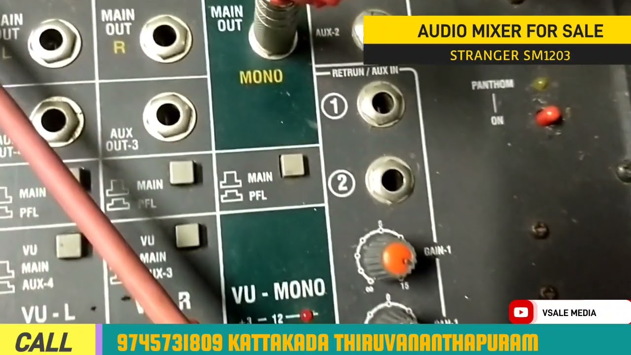 #STRANGER SM1203 AUDIO MIXER FOR SALE | 9745731809