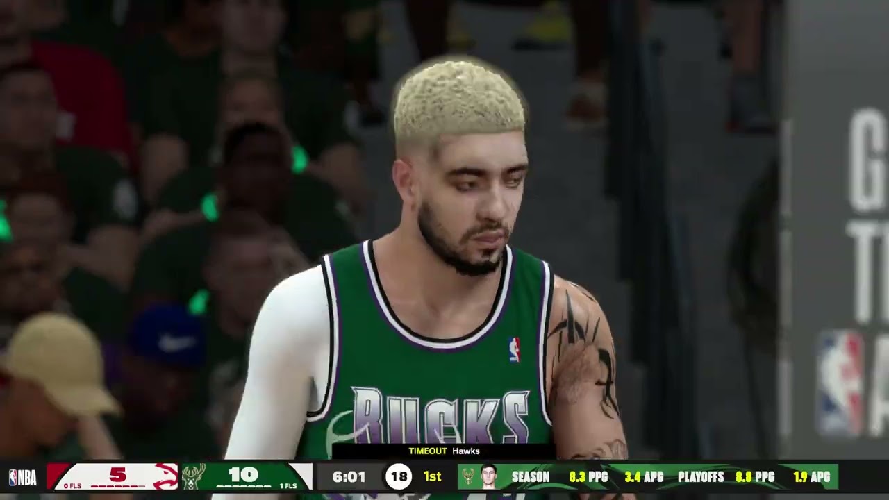 NBA 2K26 – MyCareer | EP 86: CONFERENCE FINALS – G1: Bucks x Hawks — derrota no detalhe