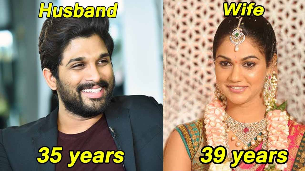 20 Shocking Age Difference of #Tollywood Couples||Mahesh Babu,Allu Arjun,Pawan Kalyan,JrNtr,Nithin