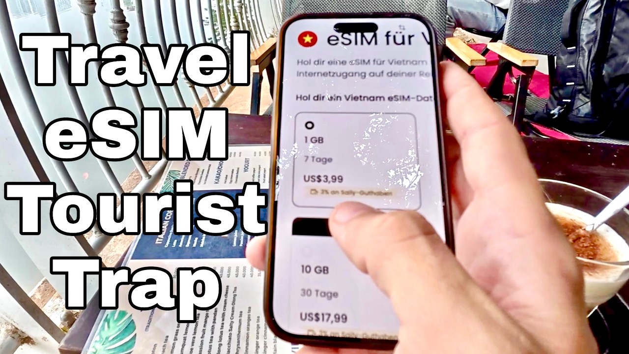 Избегайте этой мошеннической схемы с eSim для туристов во Вьетнаме! 🇻🇳