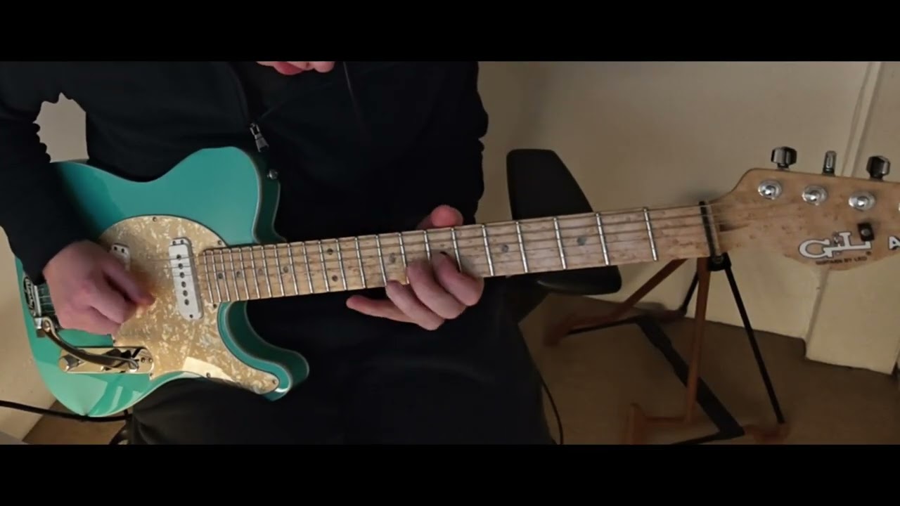 Purple Rain Improvised Solo with my G&L ASAT