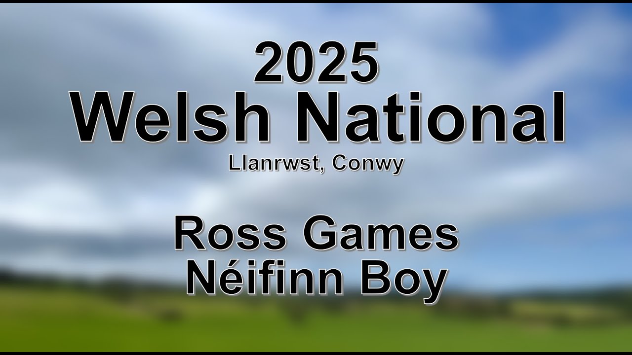 Ross Games - Néifinn Boy - 2025 Welsh National Sheep Dog Trials