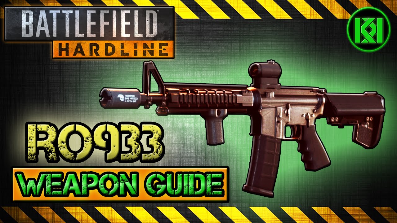 RO933 Review (Gameplay) Best Gun Setup | Battlefield Hardline Weapon Guide (BFH)
