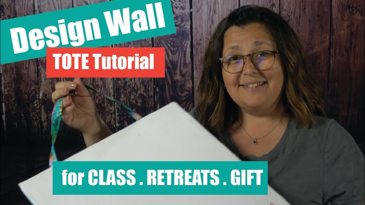 Design Wall Tote Tutorial | Portable Design Wall | Block sized Design Wall | Gift for Quilters | FQ