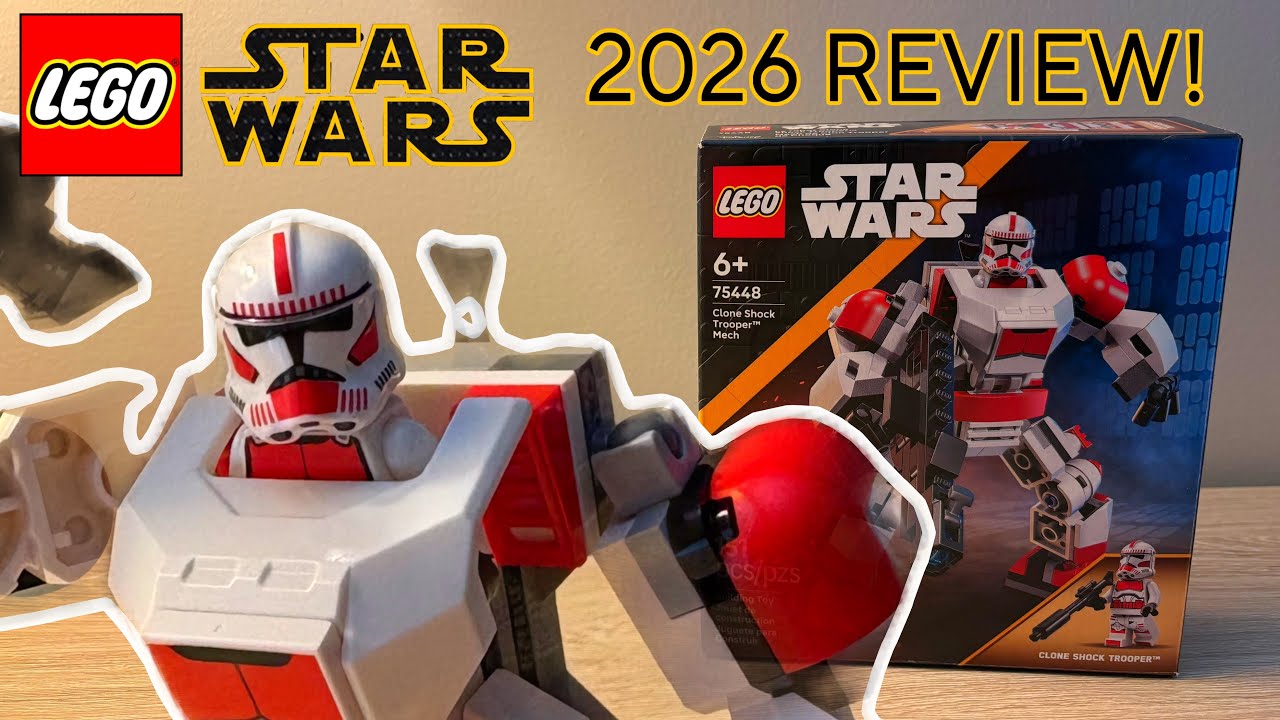 LEGO Star Wars - Clone Shock Trooper Mech Review! New For 2026!