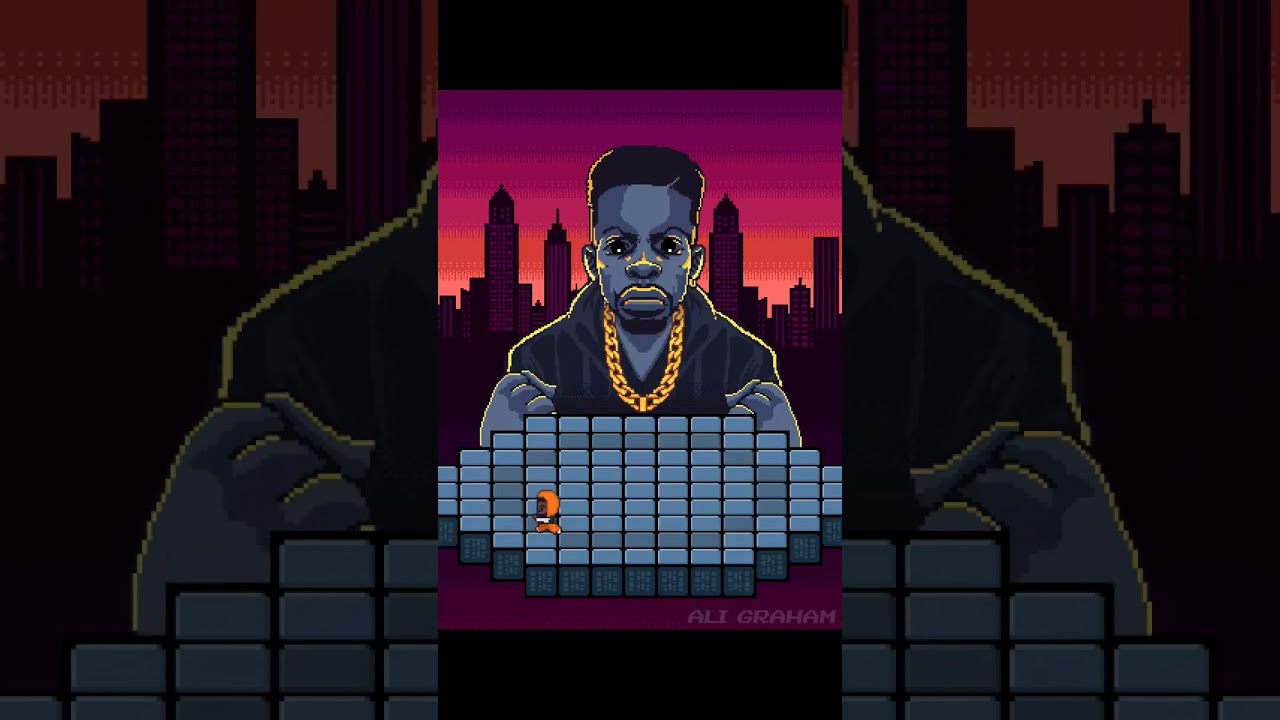 Joey Bada$$ Vs. The West 💥🎮 #joeybadass #rapbeef #pixelart