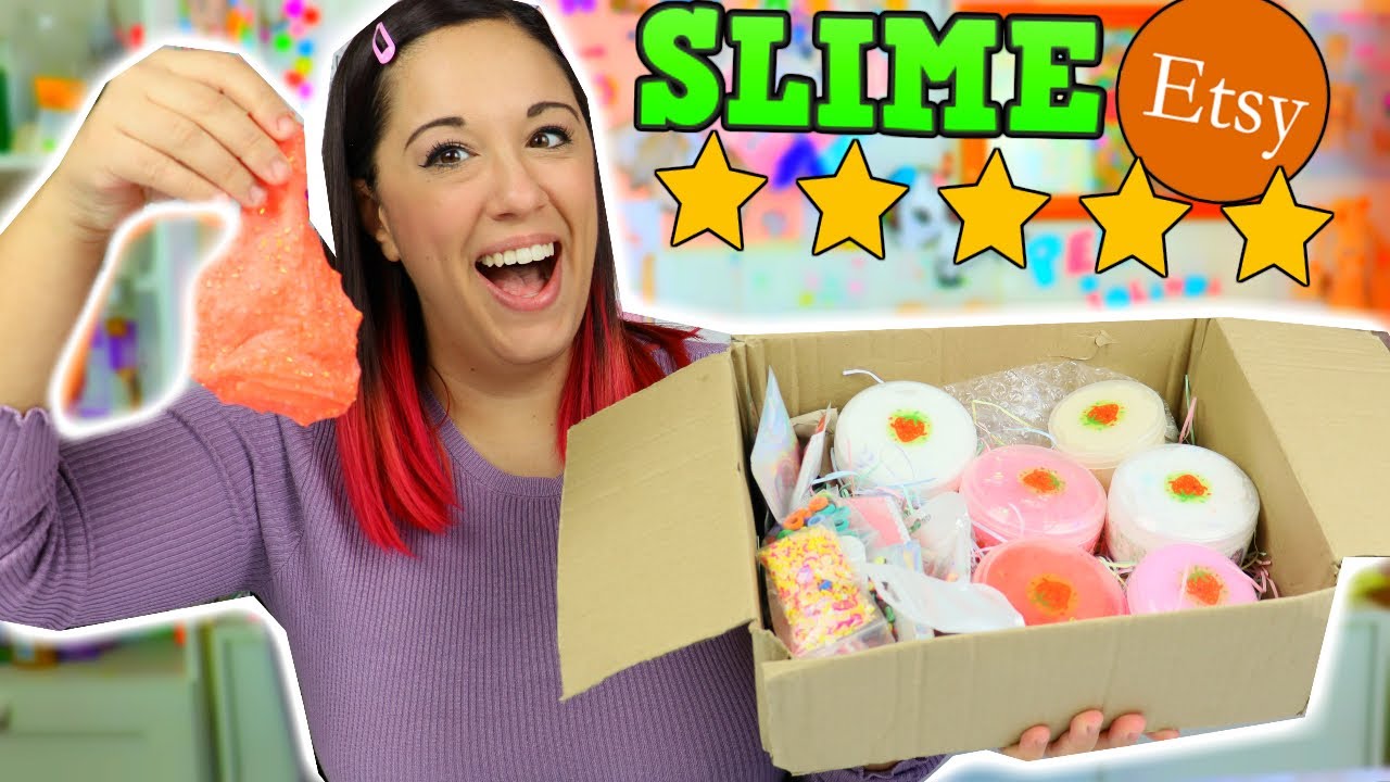 APRO SLIME COMPRATI da ETSY da 5 STELLE! COME SARANNO?