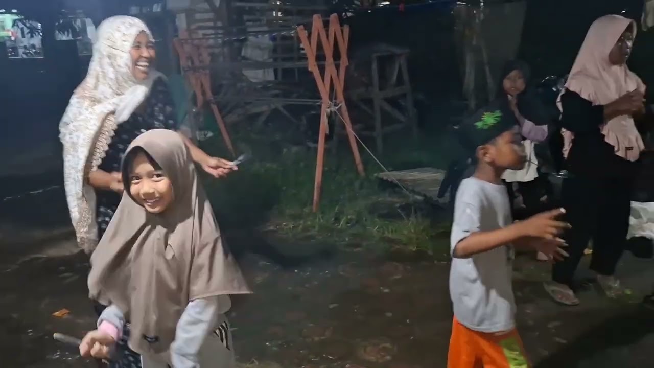 KESERUAN ANAK-ANAK PENGAJIAN MENJELANG RAMADHAN