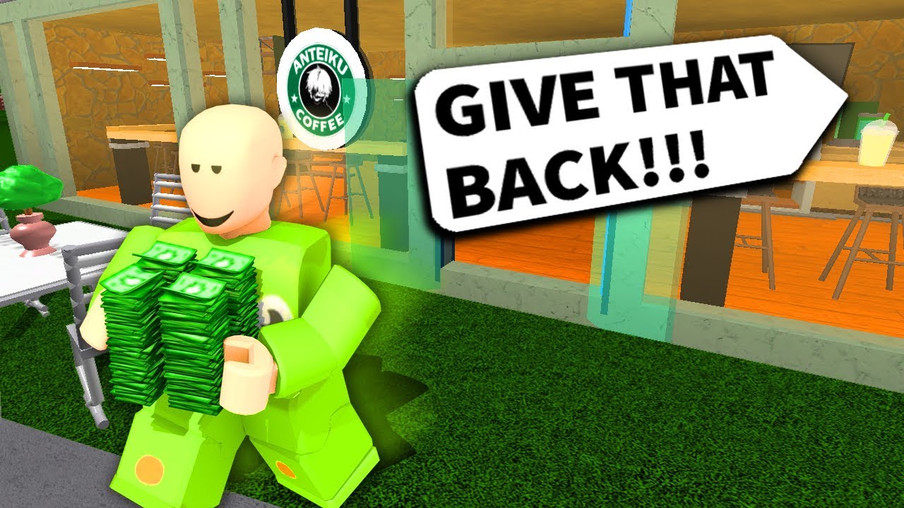 I stole from their Bloxburg restaurant *BLOCKED*