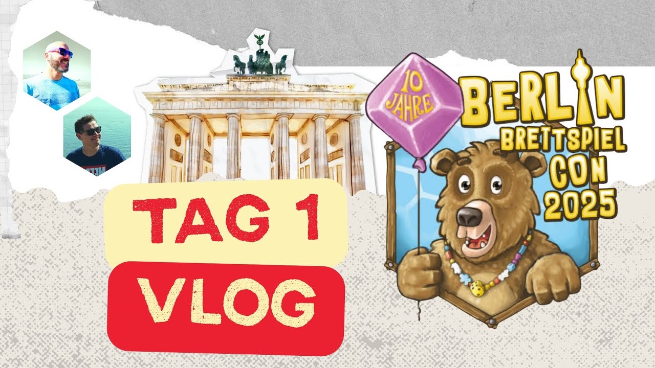 Der tägliche Berlin Brettspiel Con Vlog 2025