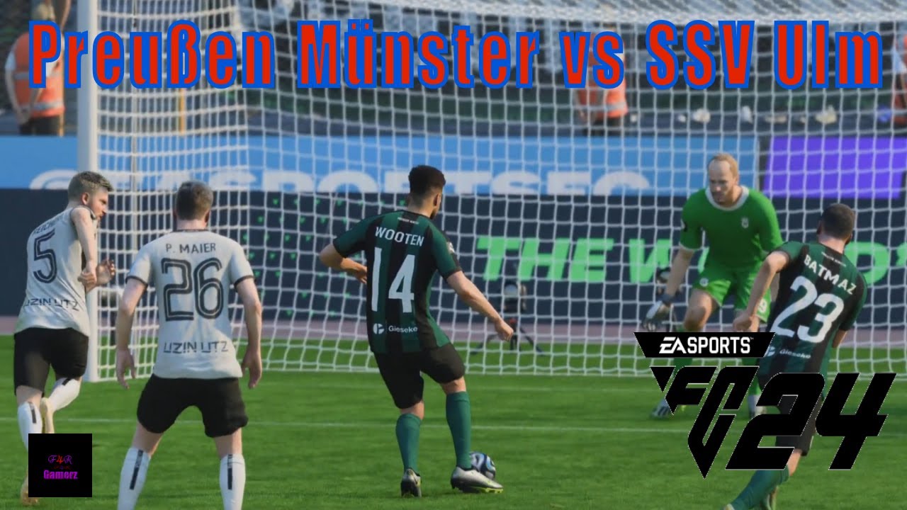 EA SPORTS FC 24 - Preu&szlig;en M&uuml;nster vs SSV Ulm - Let&acute;s Play - PS5