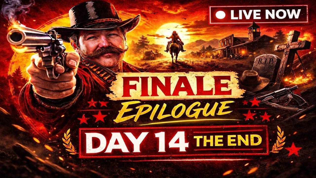 Stache Finishing the Epilogue in RDR2… Day 14 (LIVE)