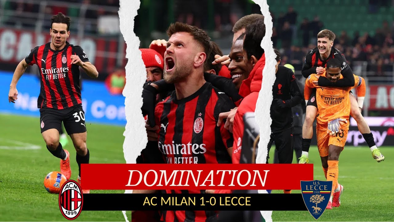 Milan DOMINATE Lecce, Füllkrug Winner & Roma Preview! - AC Milan Zone Podcast