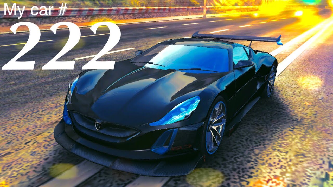 Asphalt 8, Rimac Concept S 4th Lab R&D, My car No. 222