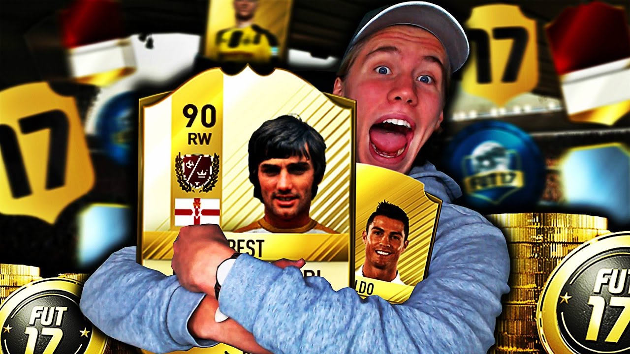 MIN F&Oslash;RSTE FUT DRAFT MED EN LEGENDE!! (FIFA 17)