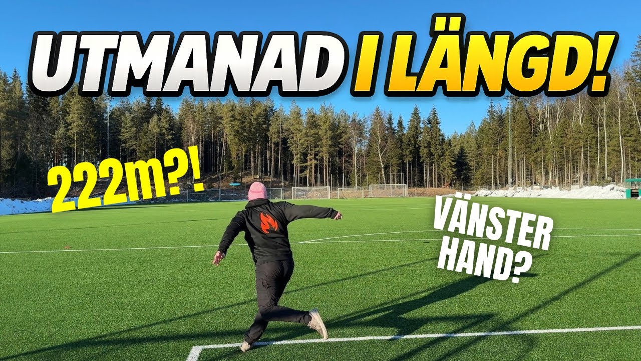 Utmanad i längd! - Två discgolfutmaningar