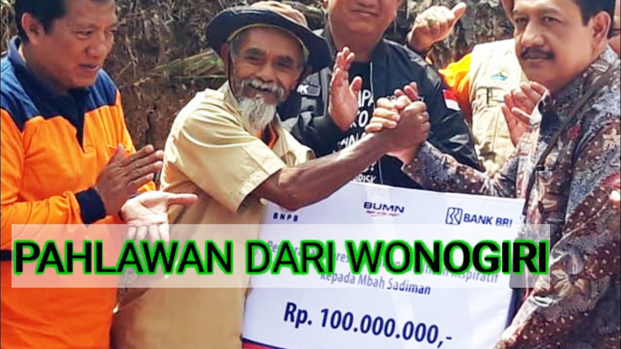 mbah sadiman  pahlawan penghijauan