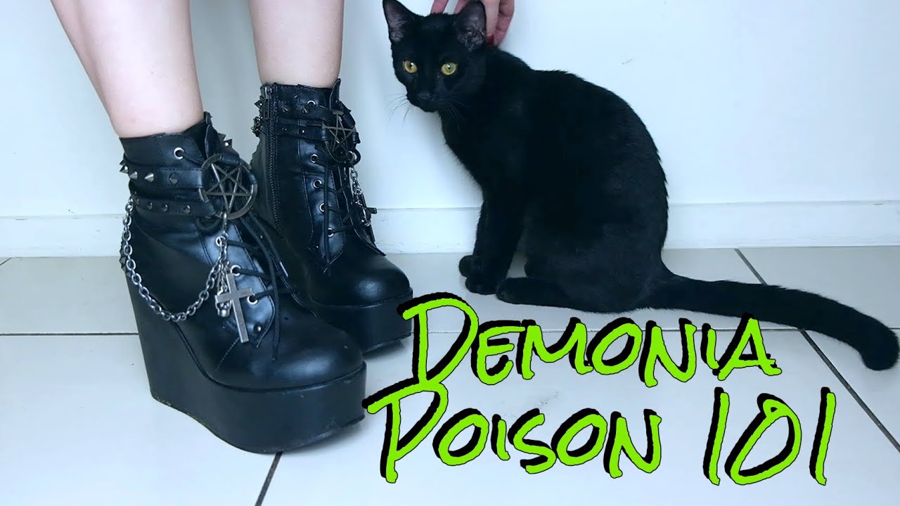 DEMONIA POISON 101 || Shoe Unboxing and Review