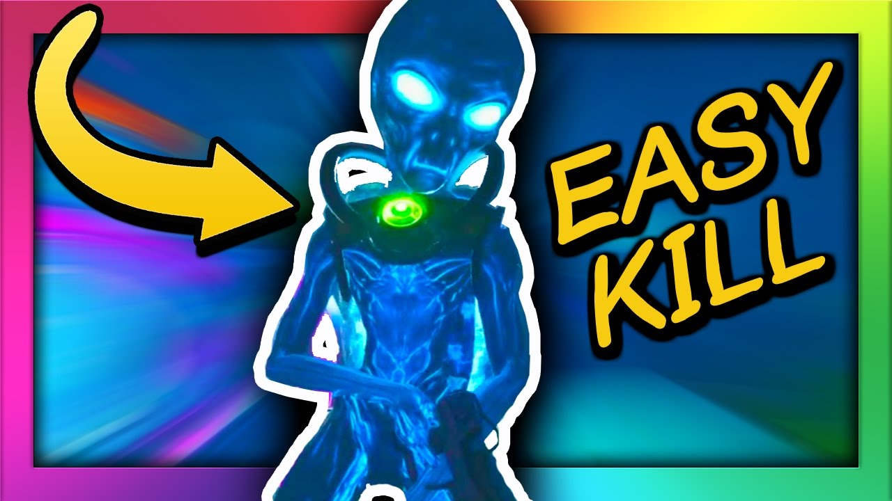 SECRET To Eliminating The ALIEN BOSS *EASY* & How Much Health He Has 