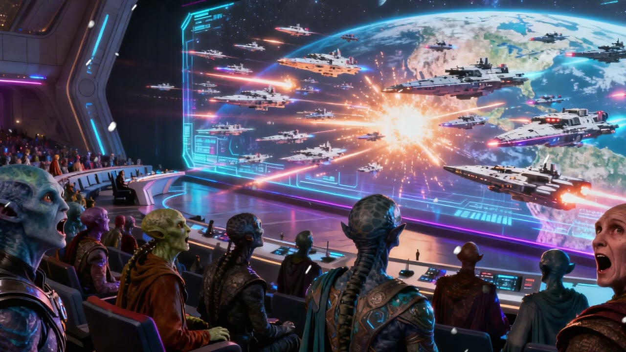 GalaxyCouncil Stunned When Earth Attacks Back HFY   HFY Sci Fi Story