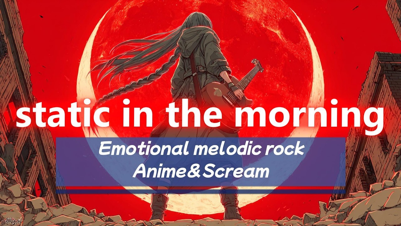 static in the morning｜エモーショナルメロディックロック×アニメ＆スクリーム