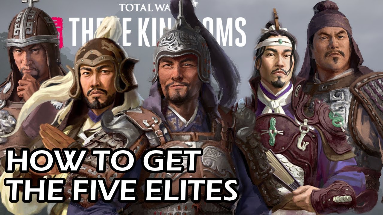 How to get The Five Elites of Wei in the 190 Start | Total War: Three Kingdoms