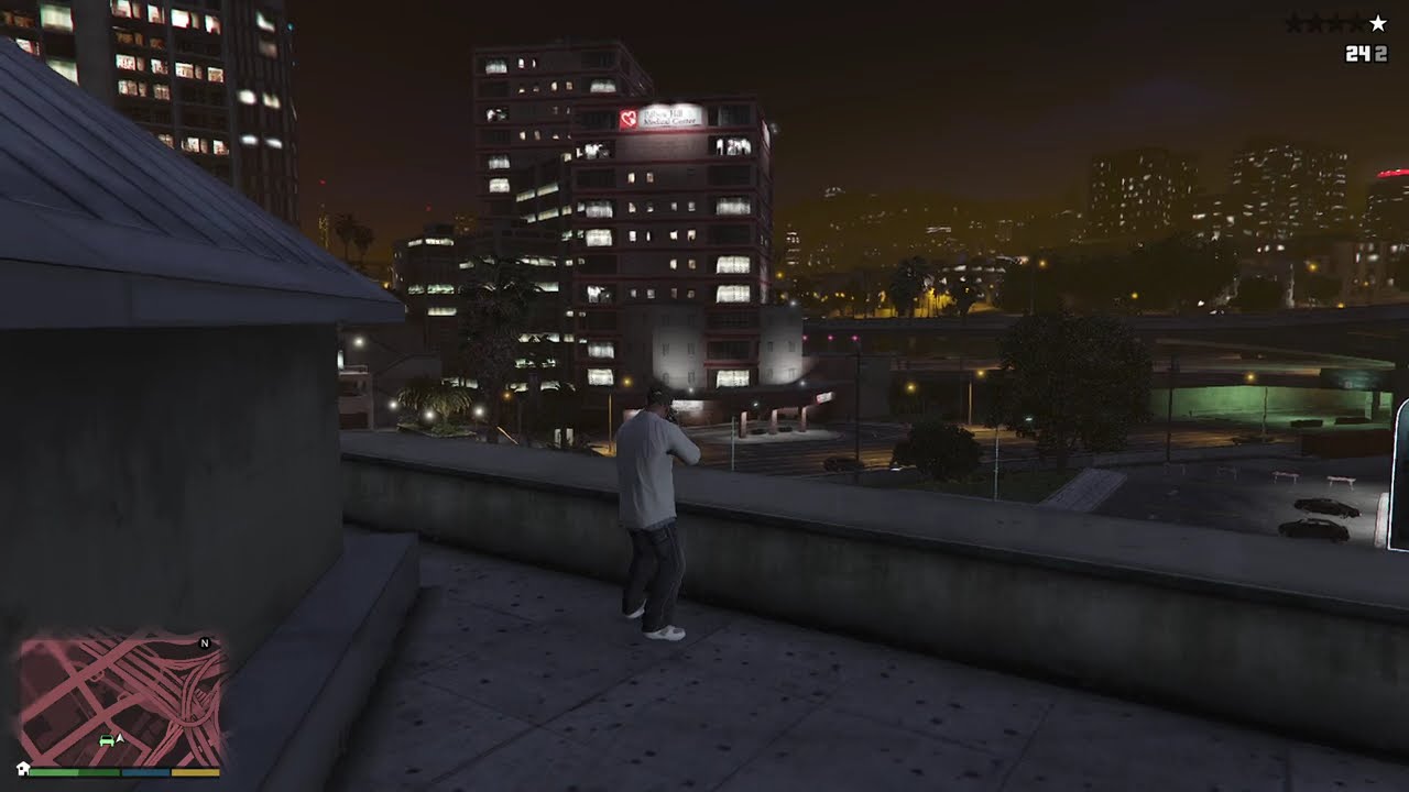 Chasing that train in GTA 5