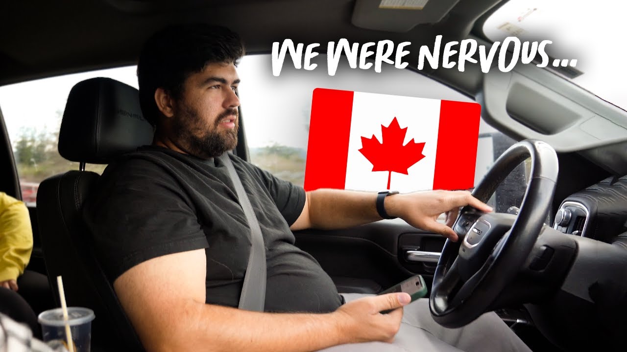 Crossing the Border USA to Canada 🇨🇦  (RV roadtrip vlog)