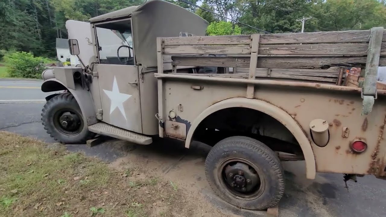 CLASSIC BARN FIND 1953 JEEP MILITARY M37
