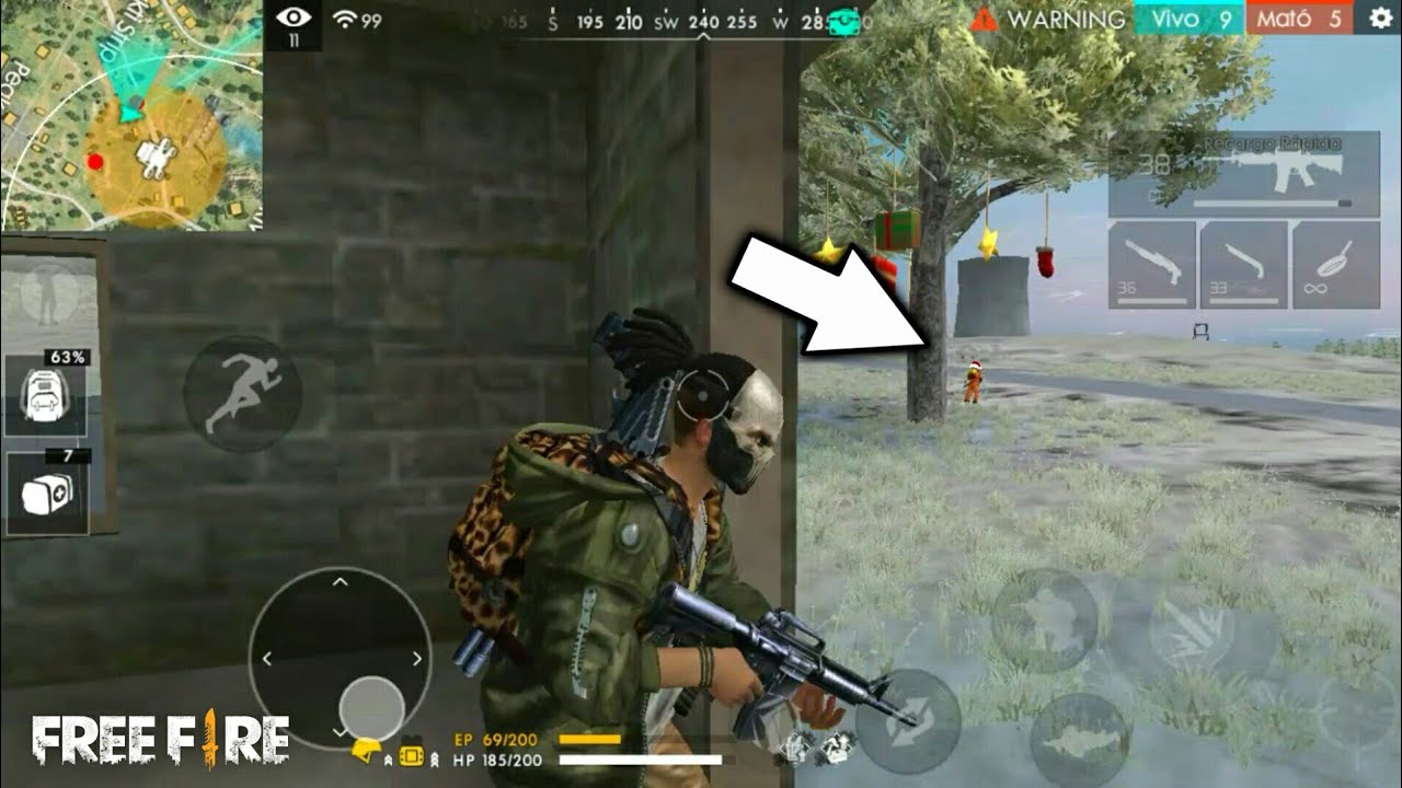 LA NAVIDAD A LLEGADO A FREE FIRE!! JUEGO POR PRIMERA VEZ LA NUEVA ACTUALIZACION