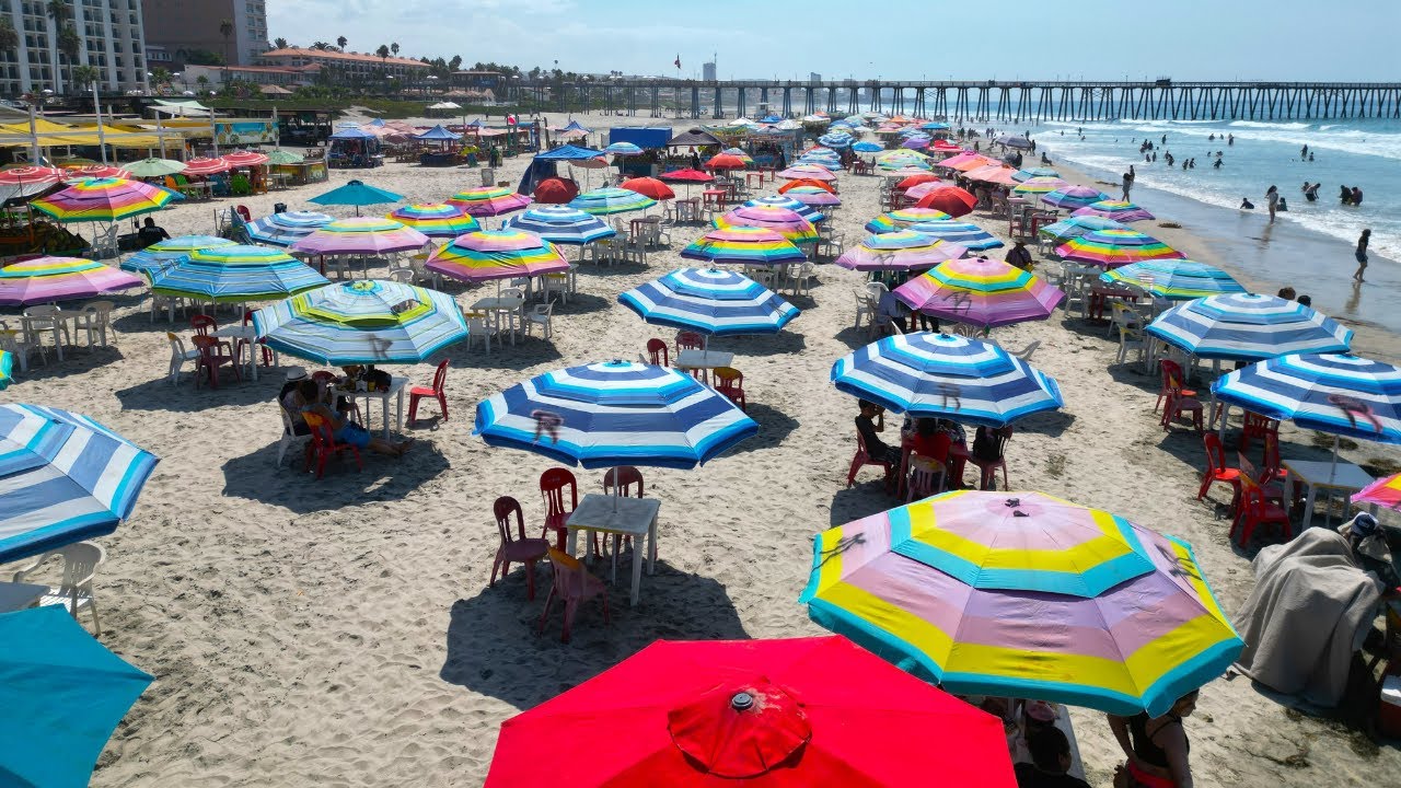 Verano en Rosarito Baja California 2024 🏝️☀️🌞🌊