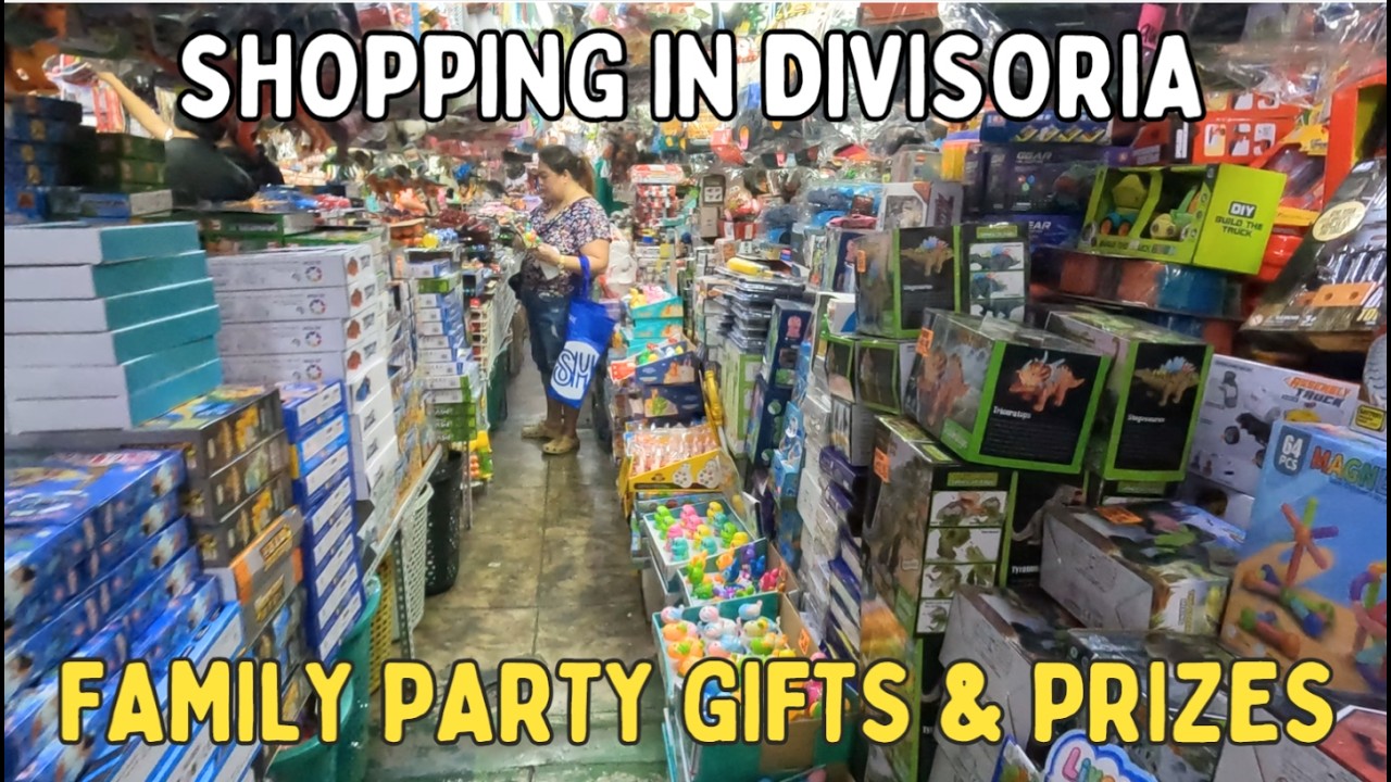 Throwback: Shopping in Divisoria for Family Party Prizes & Gifts | Elena For Reels