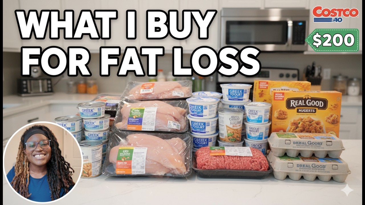 $200 Monthly Costco Haul: High-Protein Groceries for Fat Loss (PCOS & Budget Friendly)