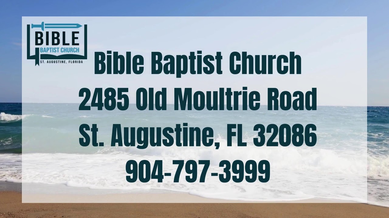 Bible Baptist Church - Sunday Morning Service - March 8th, 2026