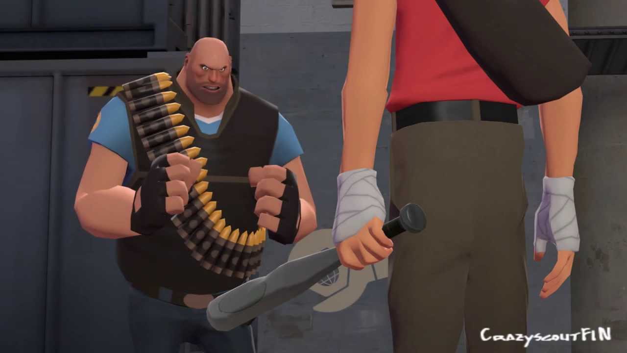 Heavy vs Scout[Gmod tennis Part 1]