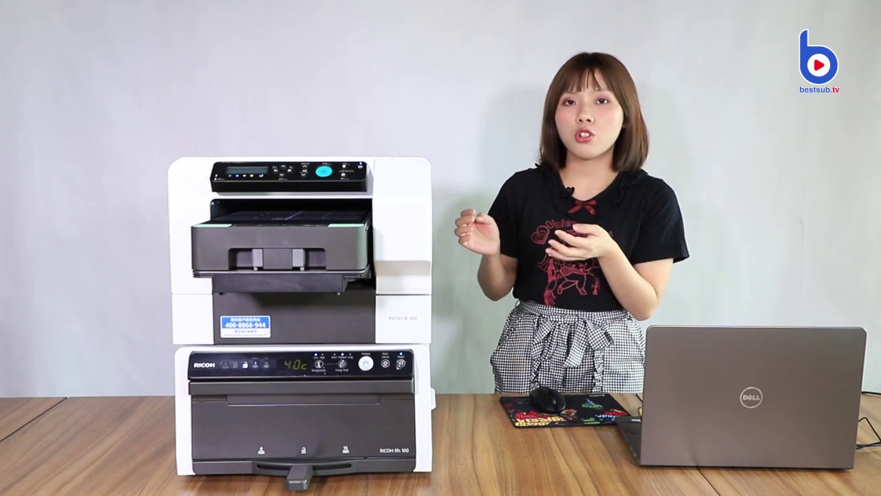 Print Directly on T shirts Ricoh RI100 Can Do That!