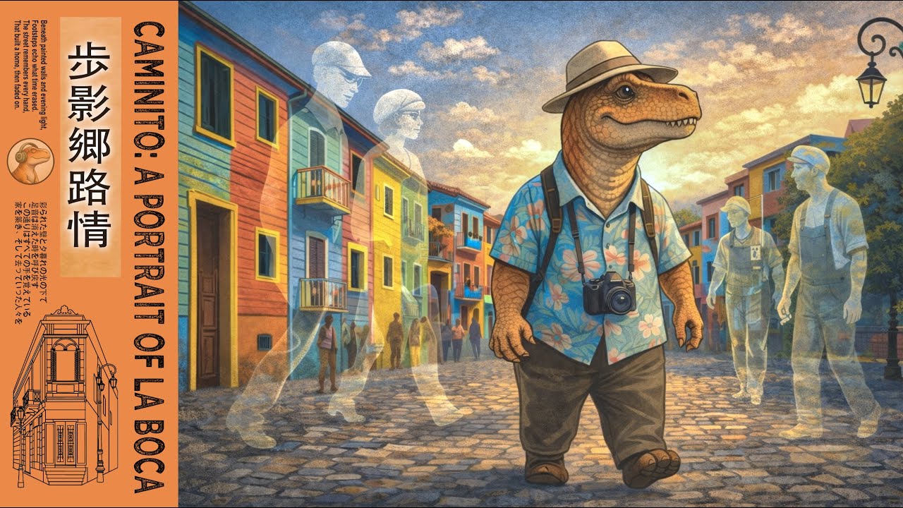 Caminito: A Musical Portrait of La Boca 影路 | Tango, Legends, and Ghosts | Trampy Chill (2026 Edit)