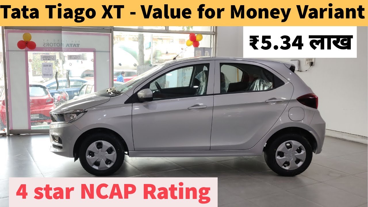 Tata Tiago 2020 - XT Varaint Walkaround Review Interior Exterior Onroad Prices